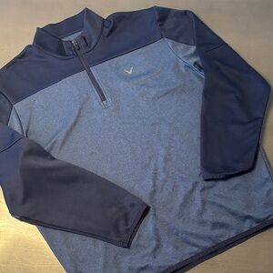 Callaway Gray Opti-Dri Golf Pullover